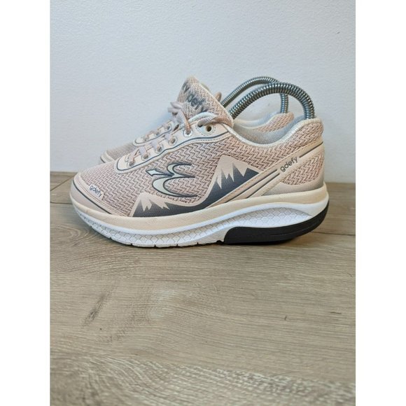 Gdefy Gravity Defyer Mighty Walk Women's Pain Relief Shoes 7 TB9024FPP-M Peach - Picture 3 of 9